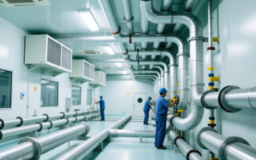 洁净室管道安装